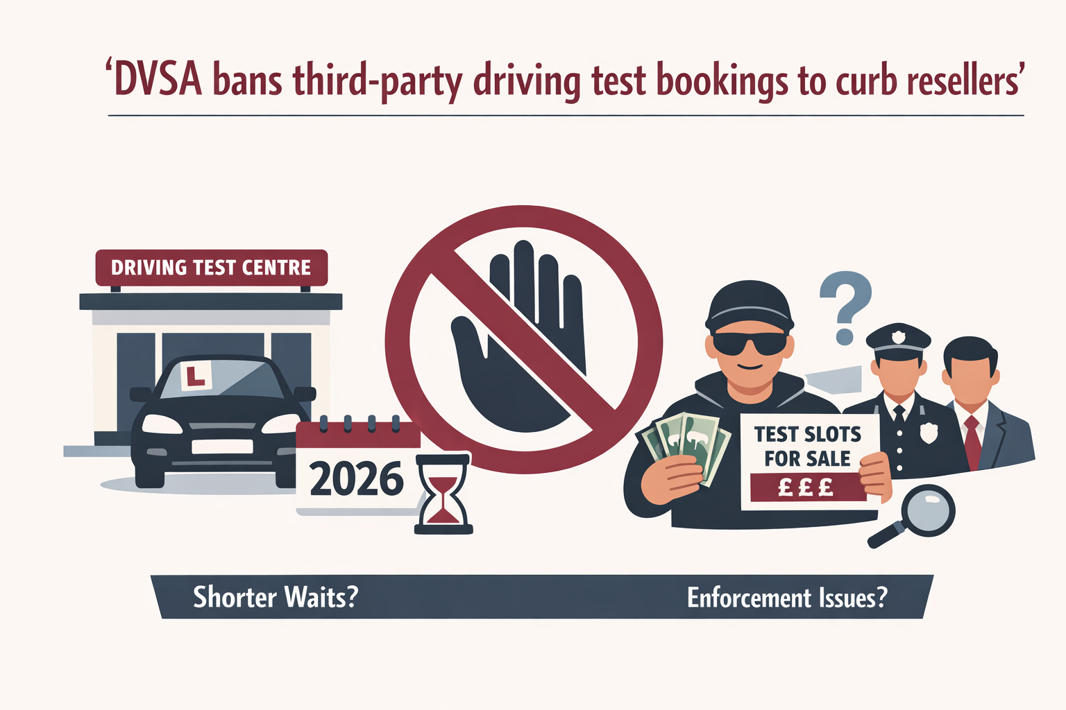 DVSA bans third-party driving test bookings to curb resellers