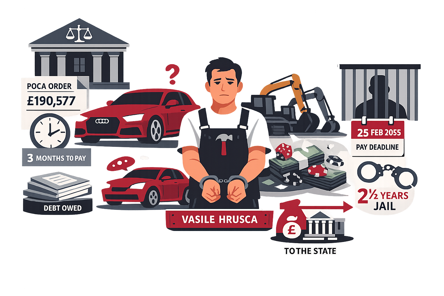 Hornchurch builder ordered to repay £190,577 under POCA