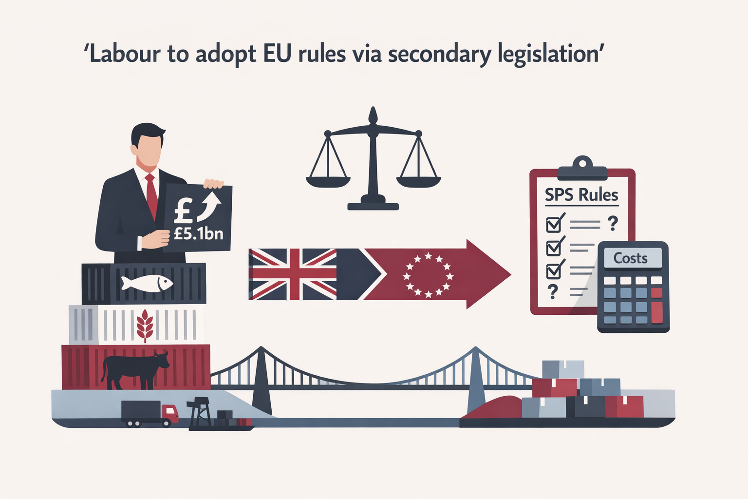 Labour to adopt EU rules via secondary legislation