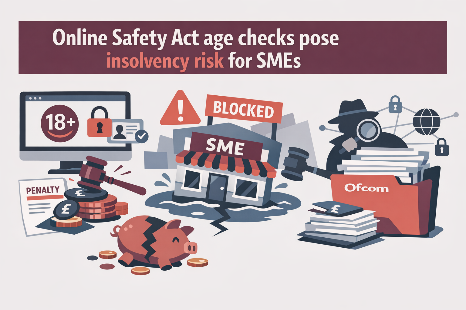 Online Safety Act age checks pose insolvency risk for SMEs
