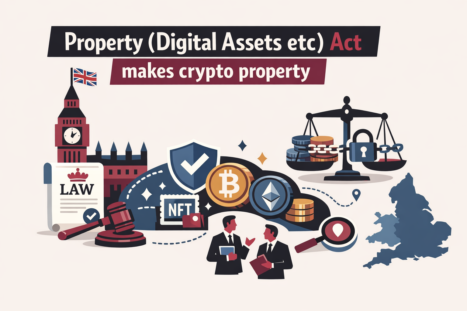 Property (Digital Assets etc) Act makes crypto property