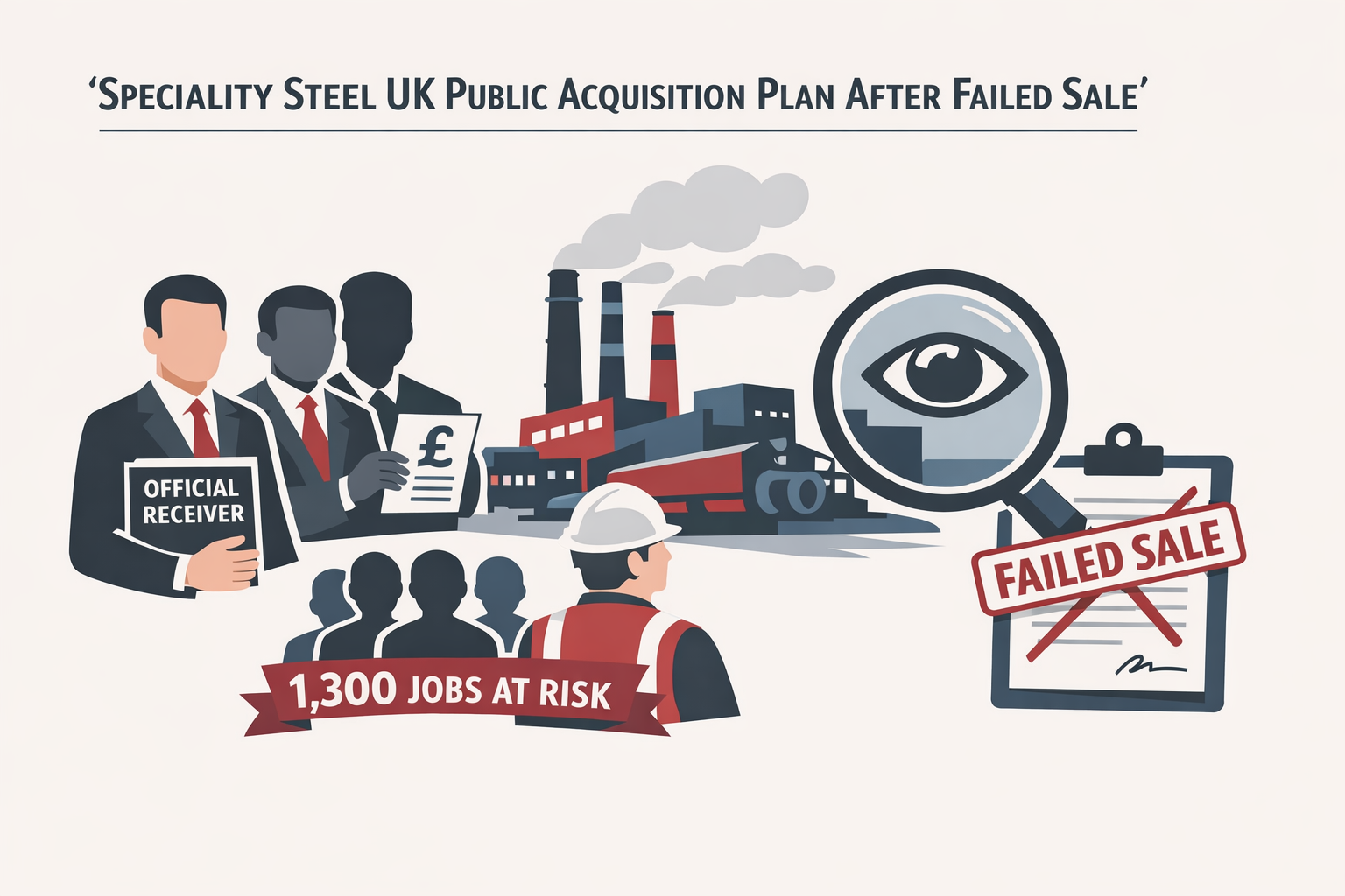 Speciality Steel UK Public Acquisition Plan After Failed Sale