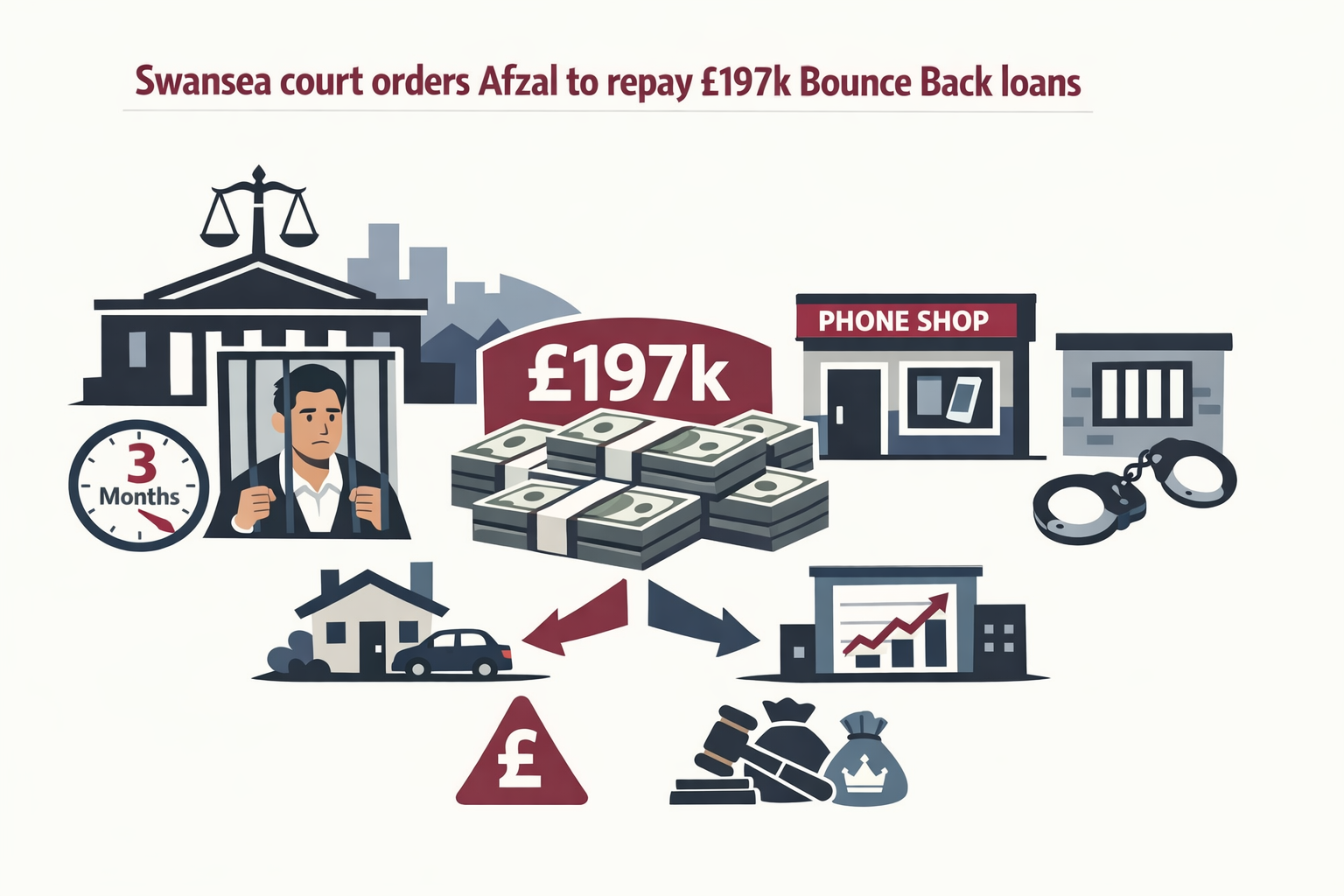 Swansea court orders Afzal to repay £197k Bounce Back loans