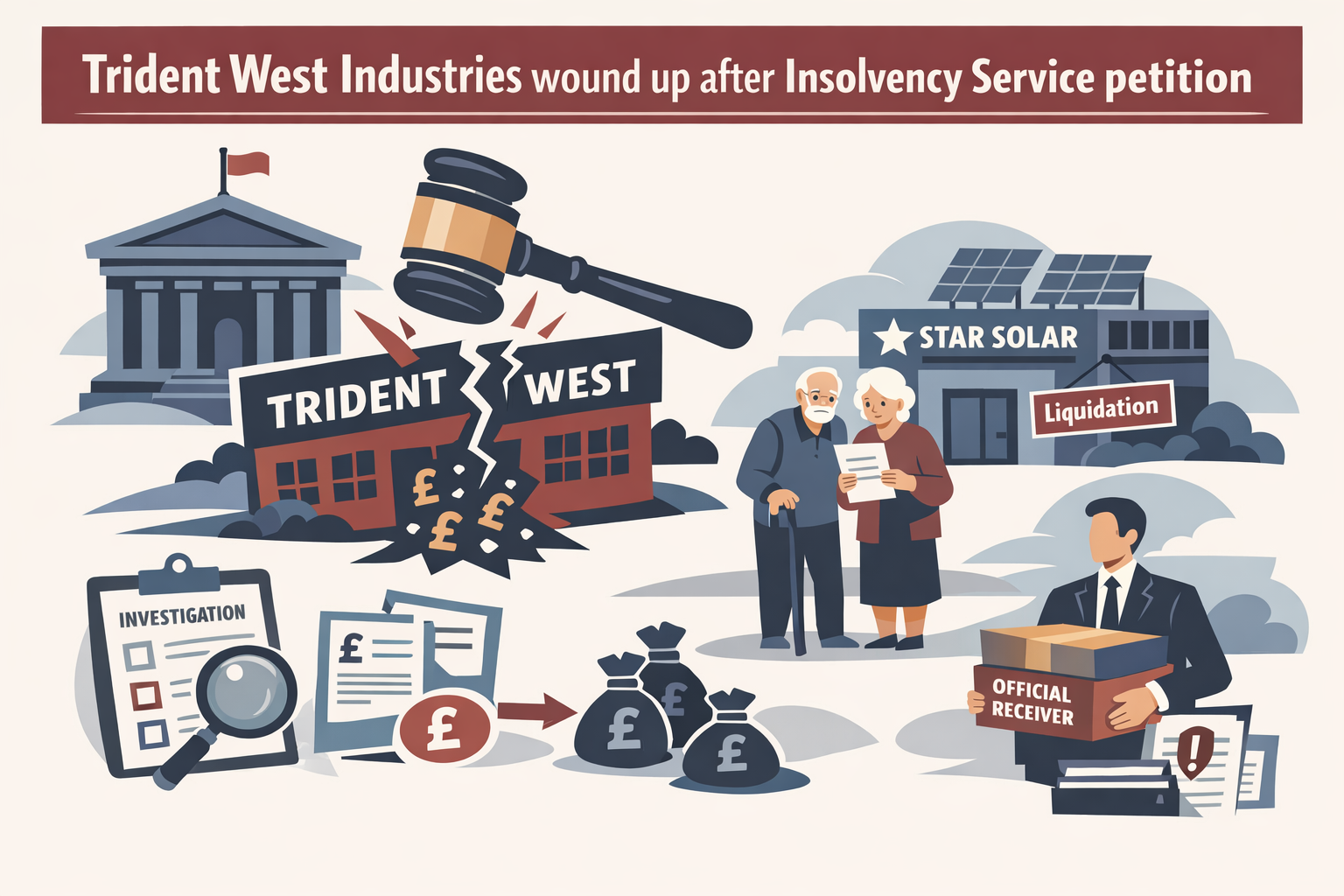 Trident West Industries wound up after Insolvency Service petition