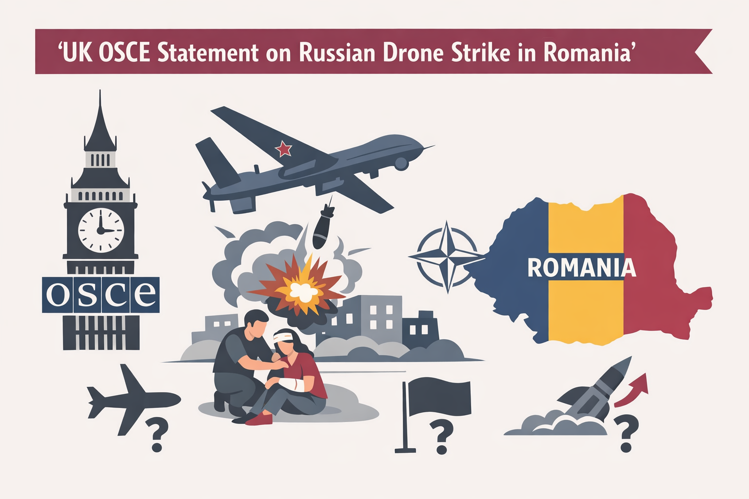 UK OSCE Statement on Russian Drone Strike in Romania