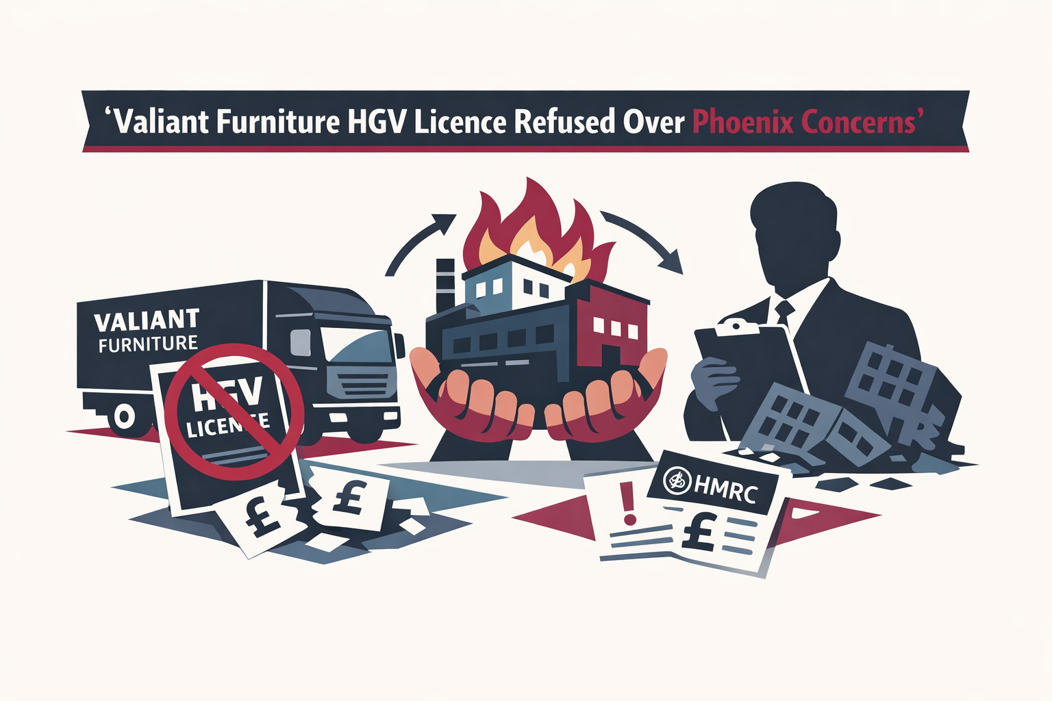 Valiant Furniture HGV Licence Refused Over Phoenix Concerns